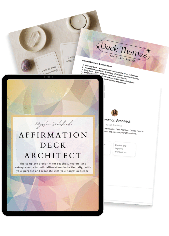 Affirmation Deck Architect